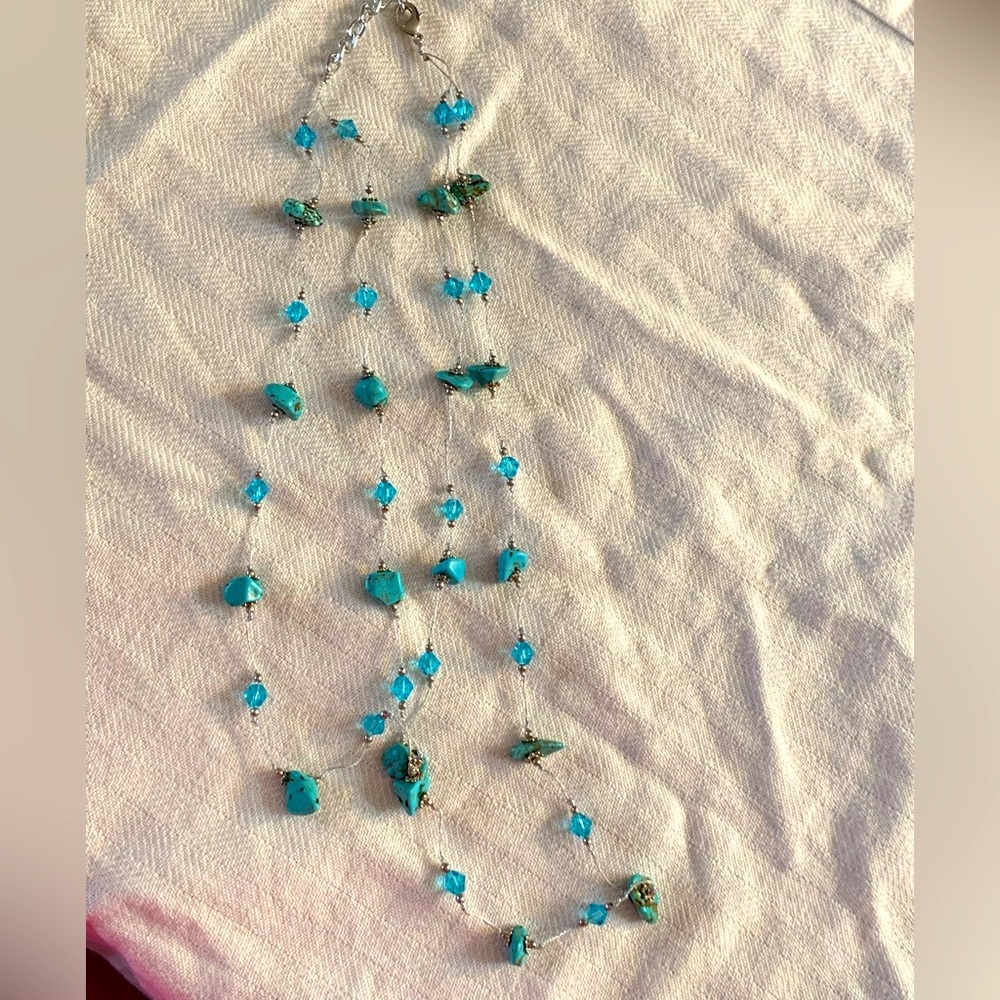 Turquoise Beaded Necklace